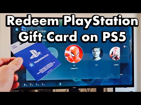 PS5: How to Redeem Playstation Gift Card