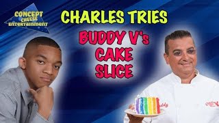 Concept Cheese Food Taste Review Episode 1 - Buddy V's Cake Slice | Concept Cheese Entertainment