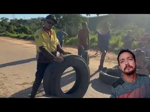 Bloqueio na BR-101 em Itapebi-BA 