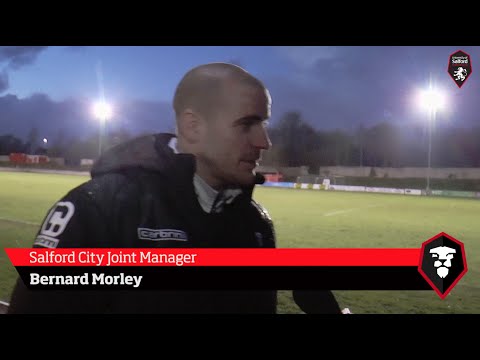 Salford City 3-2 Farsley AFC - Bernard Morley post-match interview