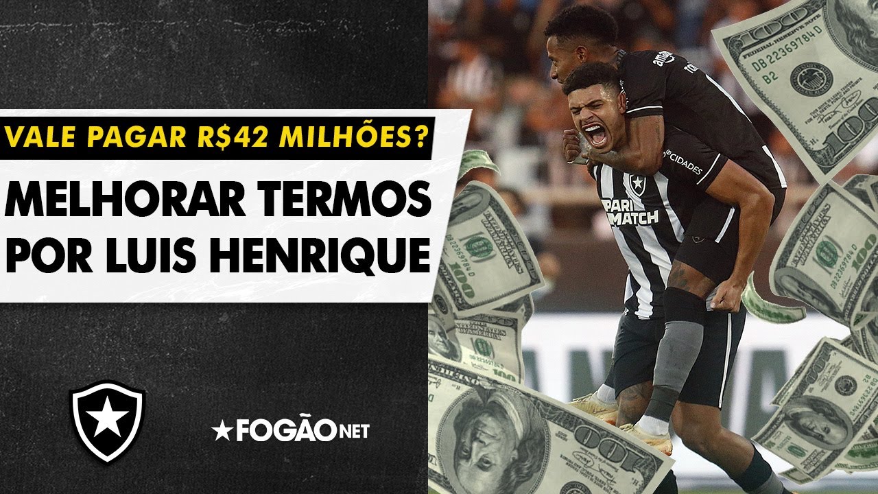 VÍDEO: Botafogo tentará mudar contrato de Luis Henrique; Carlos Alberto ganha moral