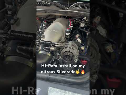 Holley hi-ram and 2 stage buttons kit from @nitrousexpress on my Silverado #nitrous #silverado #ls