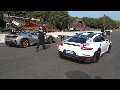 Porsche 991 GT2 RS vs Ferrari 488 Pista