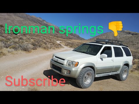 Nissan Pathfinder QX4 (R50) Ironman springs review