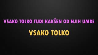 Zmelkoow - KLUB LJUDI Z RESNIMI TEŽAVAMI | Tekst, lyrics, besedilo, karaoke