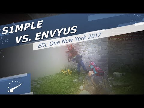 s1mple vs. EnVyUs - ESL One New York 2017