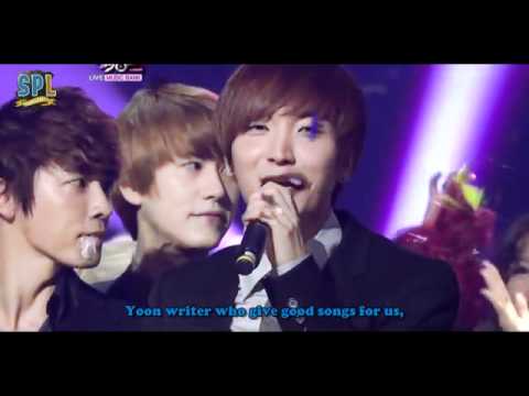 [110909] Super Junior WIN @Music Bank (Eng)