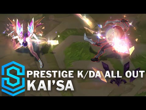 Prestige K/DA ALL OUT Kai'Sa Skin Spotlight - League of Legends