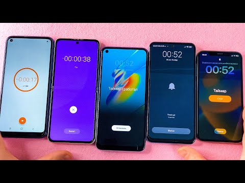 Alarm & Time tune OPPO A54 + Z Flip 3 + Blackview A90 + Xiaomi Redmi Note 11 + iPhone Xs