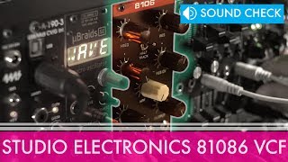 Video thumbnail for [Sound Check] Studio Electronics Tonestar 8106 Filter - No Talking - VCF Test by my4trackmachine / E.N.Cowell