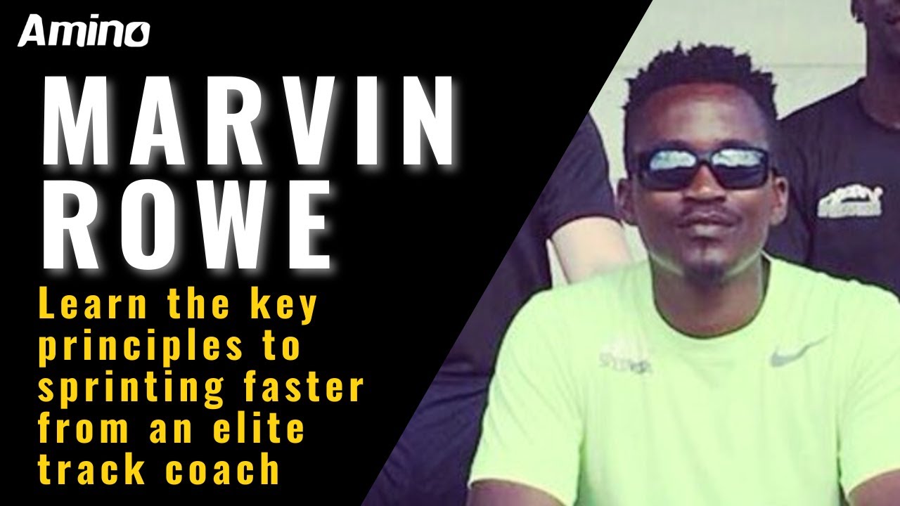 How can I sprint faster? Teachings from elite track coach Marvin Rowe - Amino Biohacks Podcast