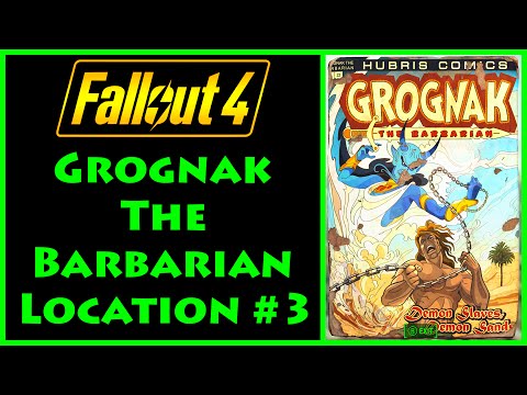 Fallout 4 - Grognak the Barbarian - Malden Middle School - Vault 75 - 4K Ultra HD