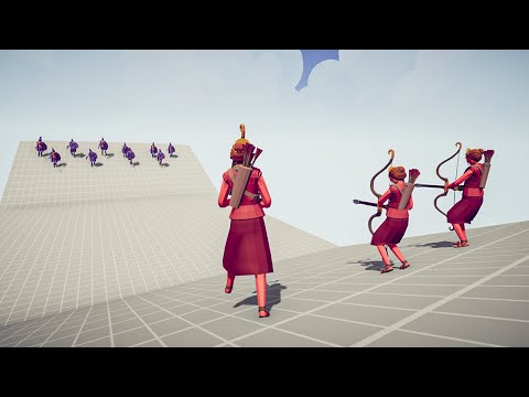 ARTEMIS vs 10x ANCIENT UNITS - Totally Accurate Battle Simulator TABS