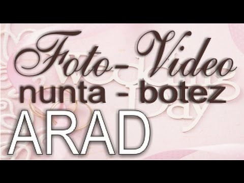 Filmare fotografie nunta, botez, cununie civila, fotograf, cameraman Arad la cel mai bun pret