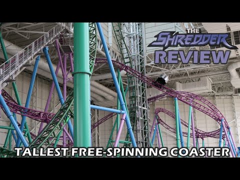 Video review of Shredder by Canobie Coaster