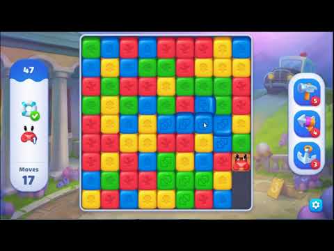 Fishdom Blast Level 47 - NO BOOSTERS GAMEPLAY 🐠 | SKILLGAMING ✔️