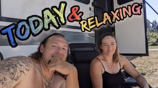 Relaxing | RV Beginners Full-time at E.G. Simmons Park FL!!!!!