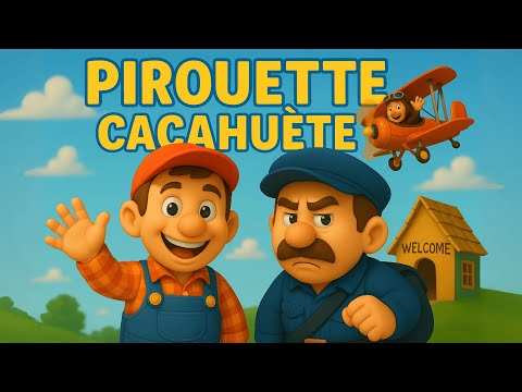 Pirouette Cacahuète 🎶🥜👃 - Chanson pour Enfants | Comptine Amusante et Éducative