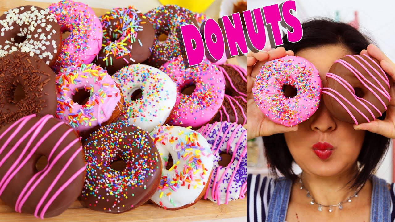 OS MELHORES DONUTS DO MUNDO - MEGA MACIO - MUITO FÁCIL DE FAZER ROSQUINHA OU RECHEADO - DIKA DA NAKA