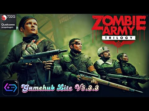 Zombie Army Trilogy 2015 (HD) Gameplay | Gamehub Lite V5 (Windows) Emulator Android | PC, PS4, XBOX