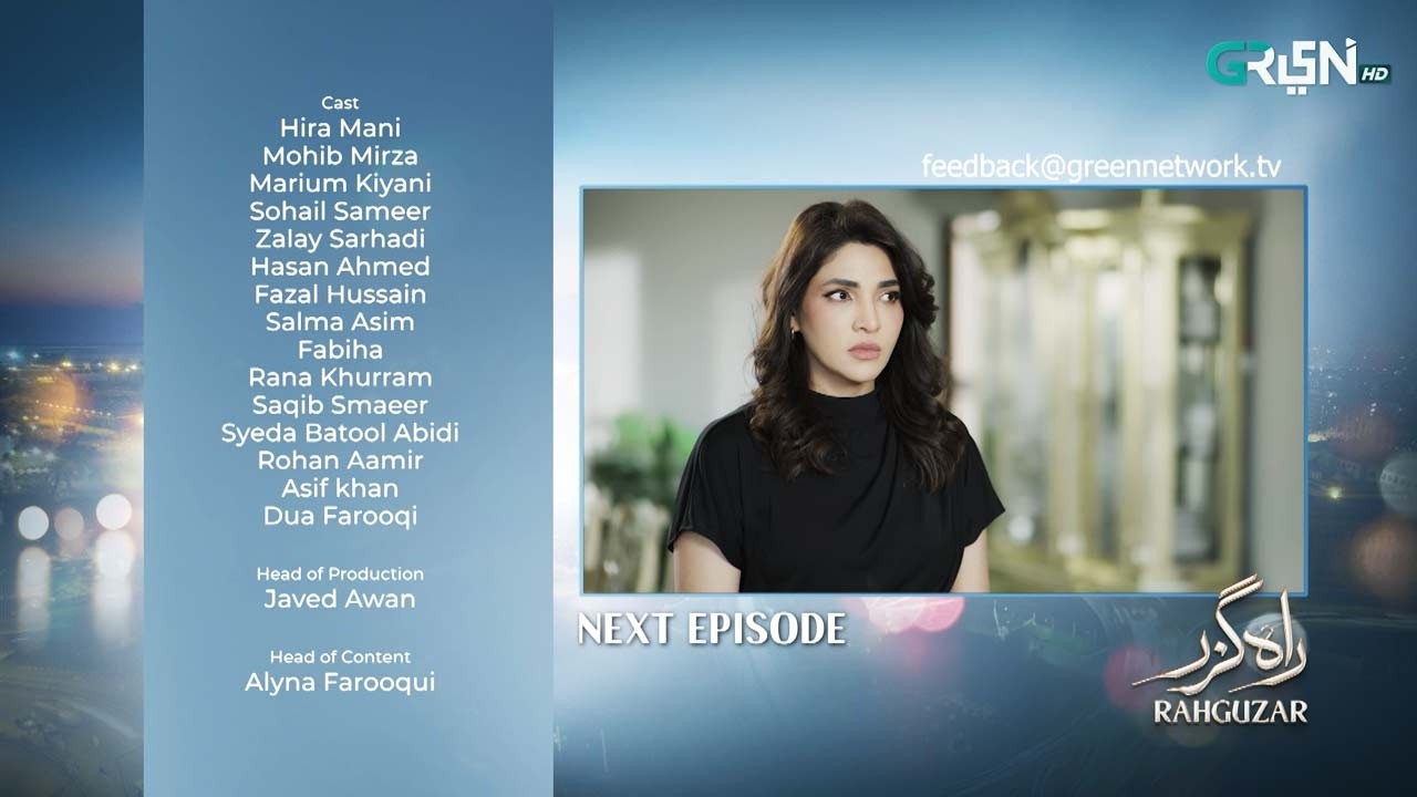 Rahguzar Episode 32 ( Teaser ) 29th April 2026 | Hira Mani - Mohib Mirza | Green TV Entertainment