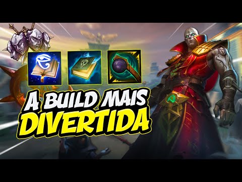 ESSA É A MELHOR BUILD NO CHRONOS! DIVERTIDA DEMAIS - ⚡ Smite BR Conquista