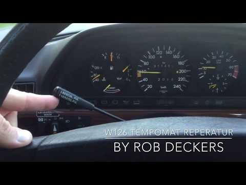 W126 Tempomat Reparatur by Rob