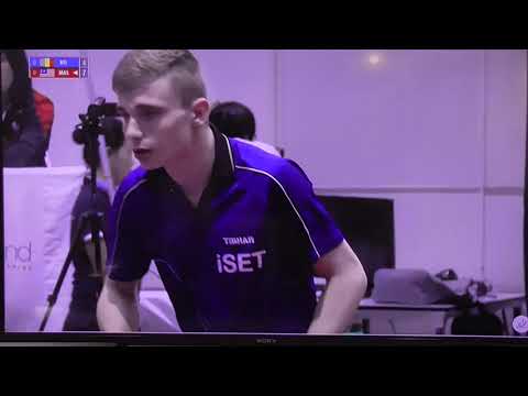 ITTF Thailand J&C Tan Yi Heng MAS vs  Laffineur Louis BEL Match 1