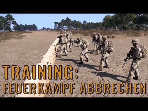 Gruppe Adler - Training Feuerkampf abbrechen