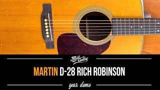 Video thumbnail for Martin D-28 RICH ROBINSON by Max Guitar B.V.