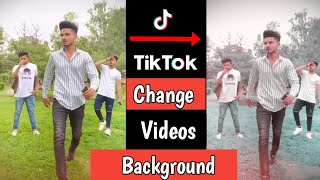 Apni Tiktok video ka background change Karen| How to Change TikTok Background simple trick 2020