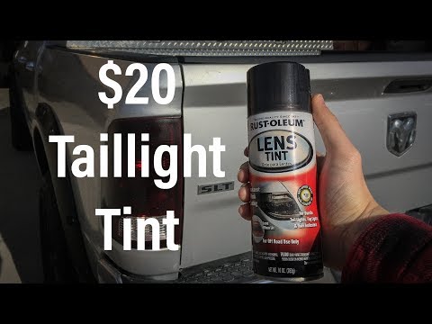 $20 TINT! Rust-Oleum Lens Tint Review