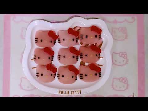 Hello Kitty Peanut Butter Mochi Easy Kawaii DIY