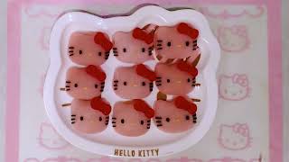 Hello Kitty Peanut Butter Mochi Easy Kawaii DIY