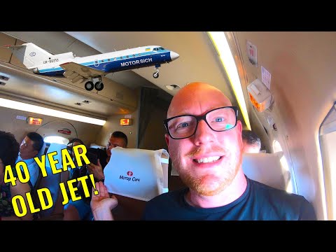 I FLEW ON A SOVIET YAK 40!  Flying on a 40 year old Russian Jet!