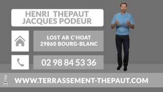preview picture of video 'Terrassement, assainissement, fosse septique à Brest : HENRI THEPAUT - JACQUES PODEUR'