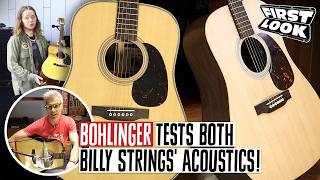 Video thumbnail for Billy Strings' New Signature Martin D-28 & D-X2E Acoustic Guitars Played by John Bohlinger by Premier Guitar