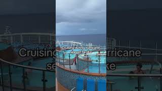 Don’t cruise during hurricane season #shorts