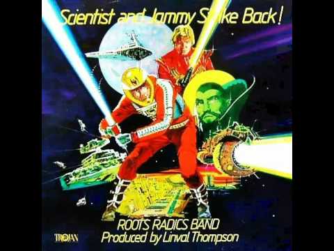DUB LP- SCIENTIST AND JAMMY STRIKE BACK - THE ROOTS RADICS BAND - Storming The Death Star
