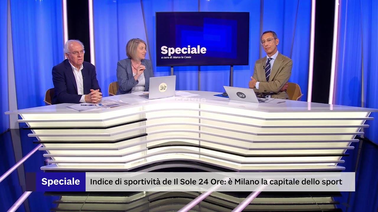 Indice di sportività de Il Sole 24 Ore: Milano capitale dello sport