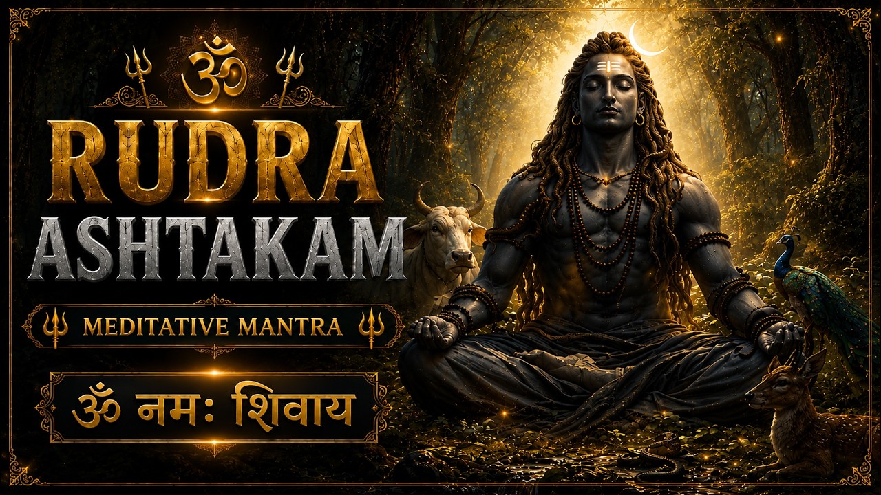 Rudrashtakam by Tulsidas | Powerful Shiva Stotram for Peace & Devotion | Mahadev