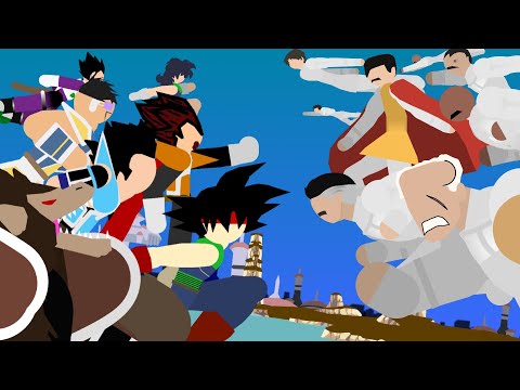 Saiyans VS Viltrumites (DBZ X Invincible) Stick Nodes Fan Animation