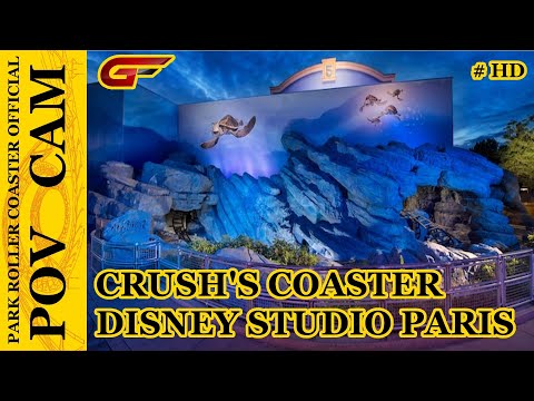 Crush's Coaster - On Ride / POV CAM - Walt Disney Studio Paris