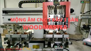 MÁY MỘNG ÂM CNC 3 ĐẦU 2 BÀN WOODMASTER WM-1500-3CNC