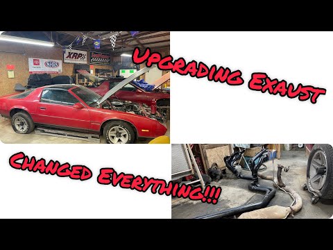 Dropping The Manifolds and Putting Some Headers On It! Best Thing We Did To The 3rd Gen Camaro!!!