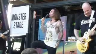 Every Time I Die - The New Black / No Son of Mine - Live 6-14-14 Vans Warped Tour 2014