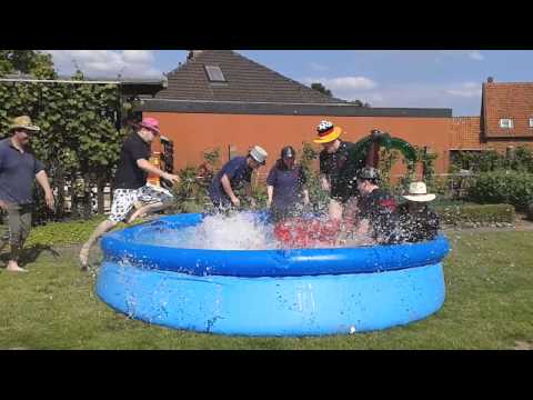 Cold water challenge 2014 FFW Hotteln