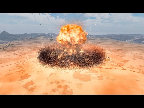 Chuck Norris vs 200.000 Laser Knights | Ultimate Epic Battle Simulator 2