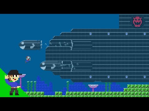 Level UP: Mario vs Bowser's Mega Submarine
