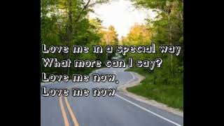 "Love me in a special way" El DeBarge [1983] lyrics